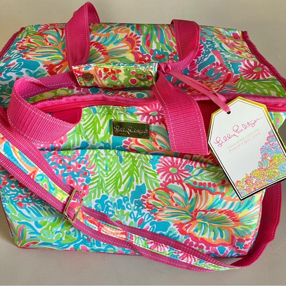 sold Lilly Pulitzer LARGE Insulated Cooler